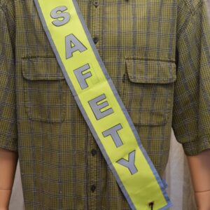 SAFETY - Yellow/Green Safety Banner