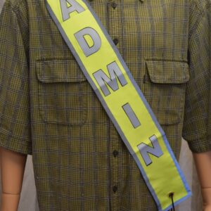 ADMIN - Yellow/Green Safety Banner
