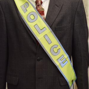 POLICE - Yellow/Green Safety Banner