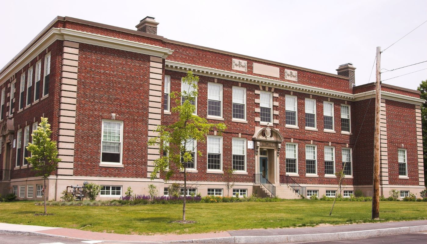 A school campus